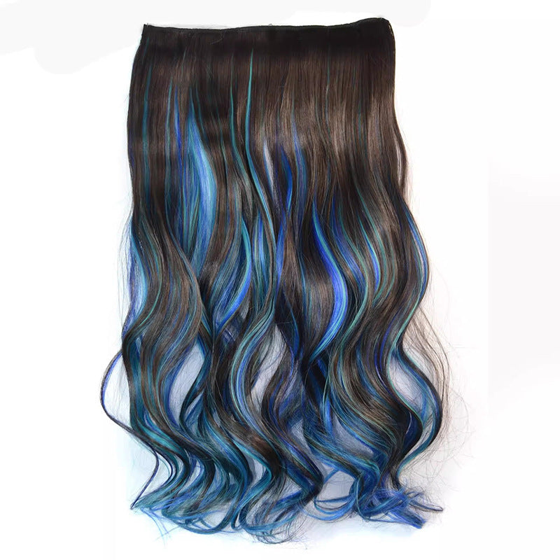 White Smoke Silver Tea Gradient Straight Extension - Avant-Garde (Highlight Balayage) Hair Extension