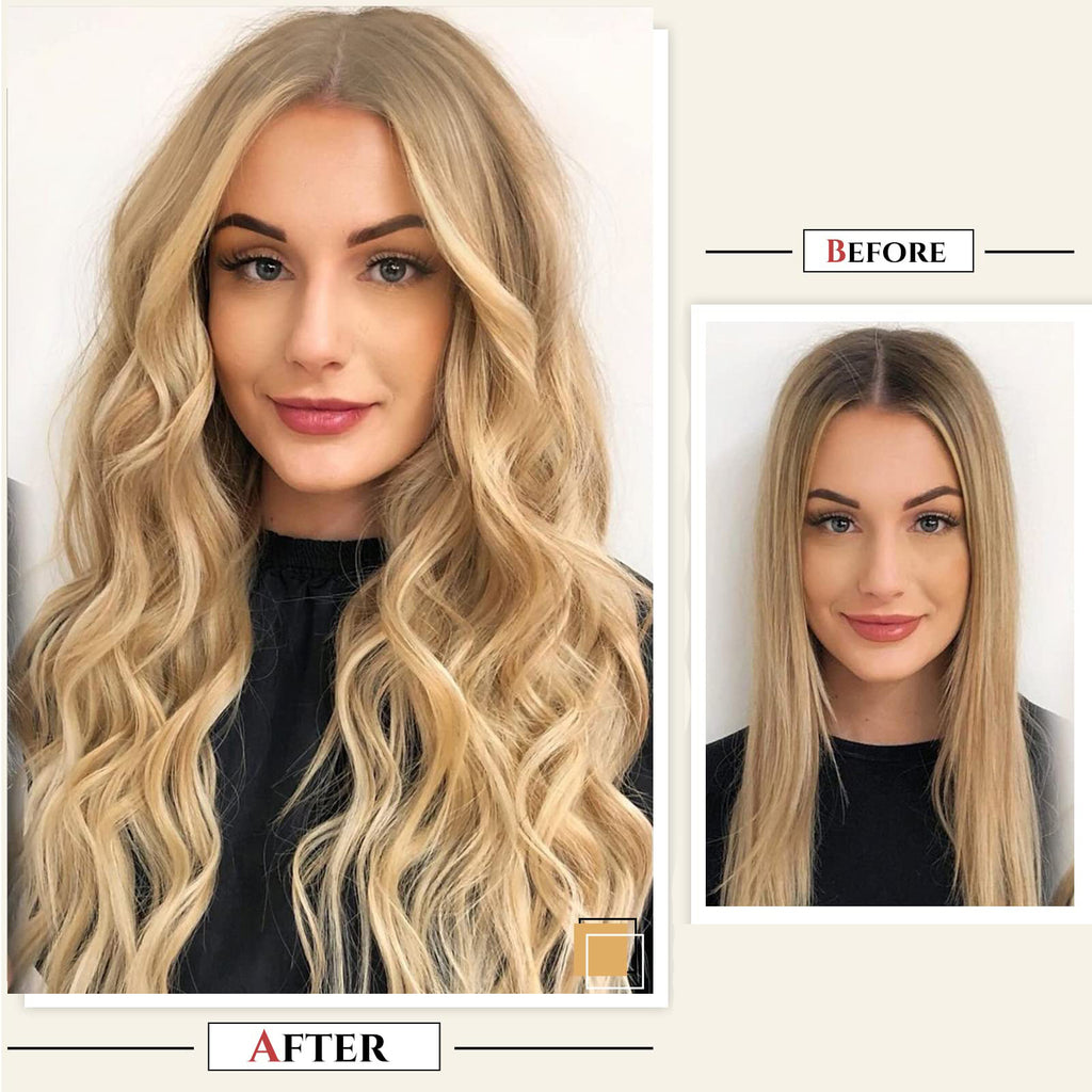 Seashell Dynamic 7-Piece Corn Perm Extension - Retro Wave (Water Wave Texture) Hair Extension