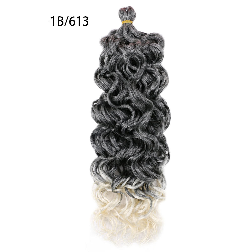 White Smoke Exotic Hawaii Curl Bundles - Island Vibe (Long Wavy Braiding Hair) Hair Extension