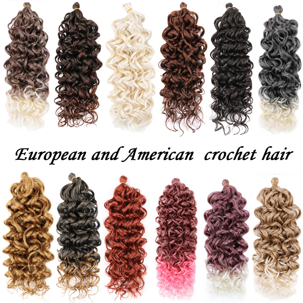 White Smoke Exotic Hawaii Curl Bundles - Island Vibe (Long Wavy Braiding Hair) Hair Extension