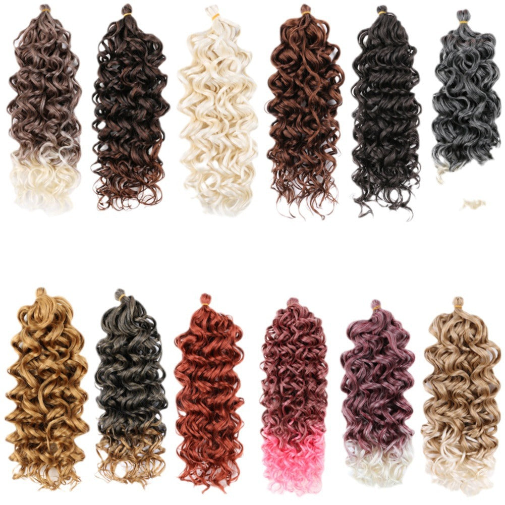 White Smoke Exotic Hawaii Curl Bundles - Island Vibe (Long Wavy Braiding Hair) Hair Extension