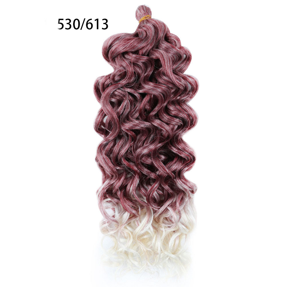 White Smoke Exotic Hawaii Curl Bundles - Island Vibe (Long Wavy Braiding Hair) Hair Extension