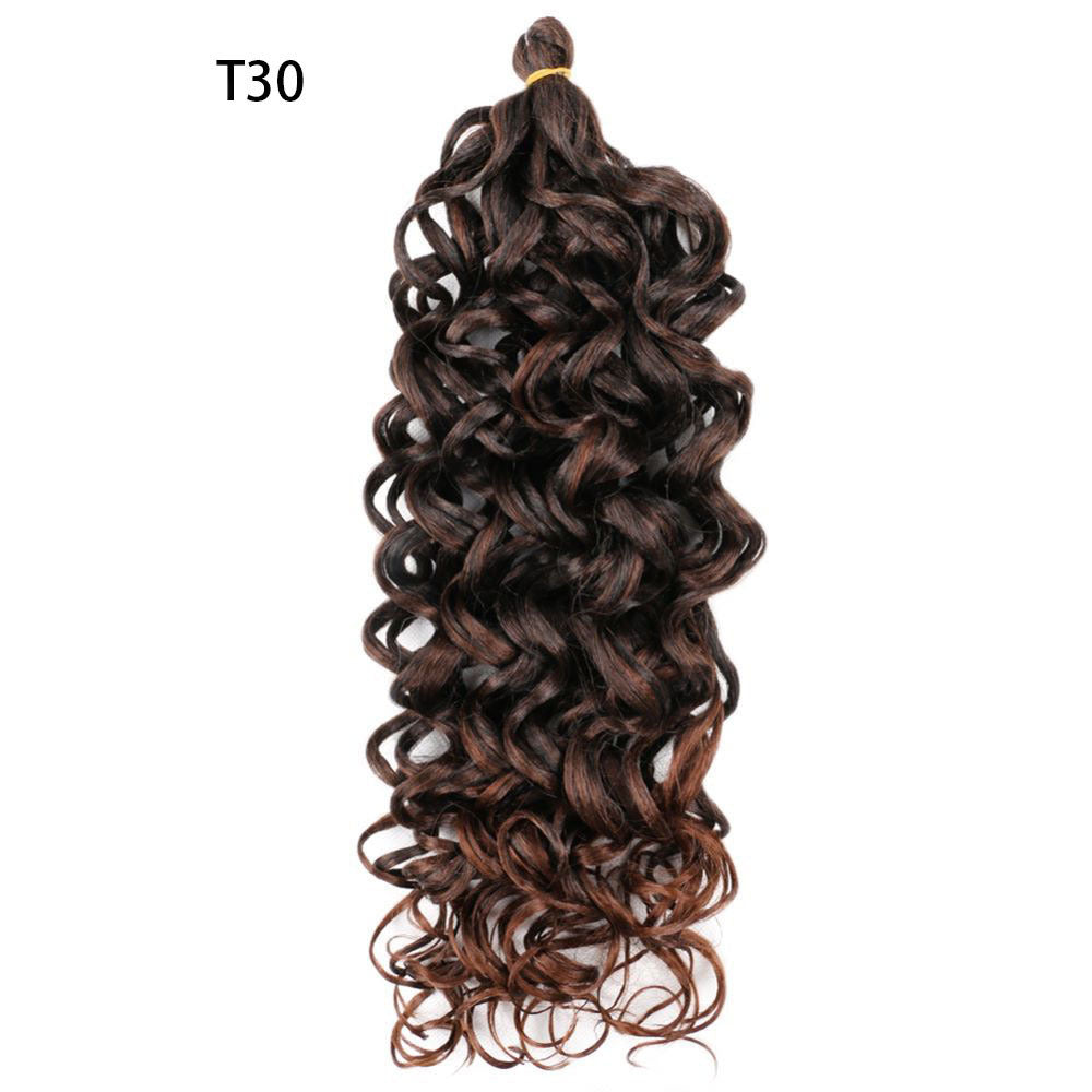 White Smoke Exotic Hawaii Curl Bundles - Island Vibe (Long Wavy Braiding Hair) Hair Extension