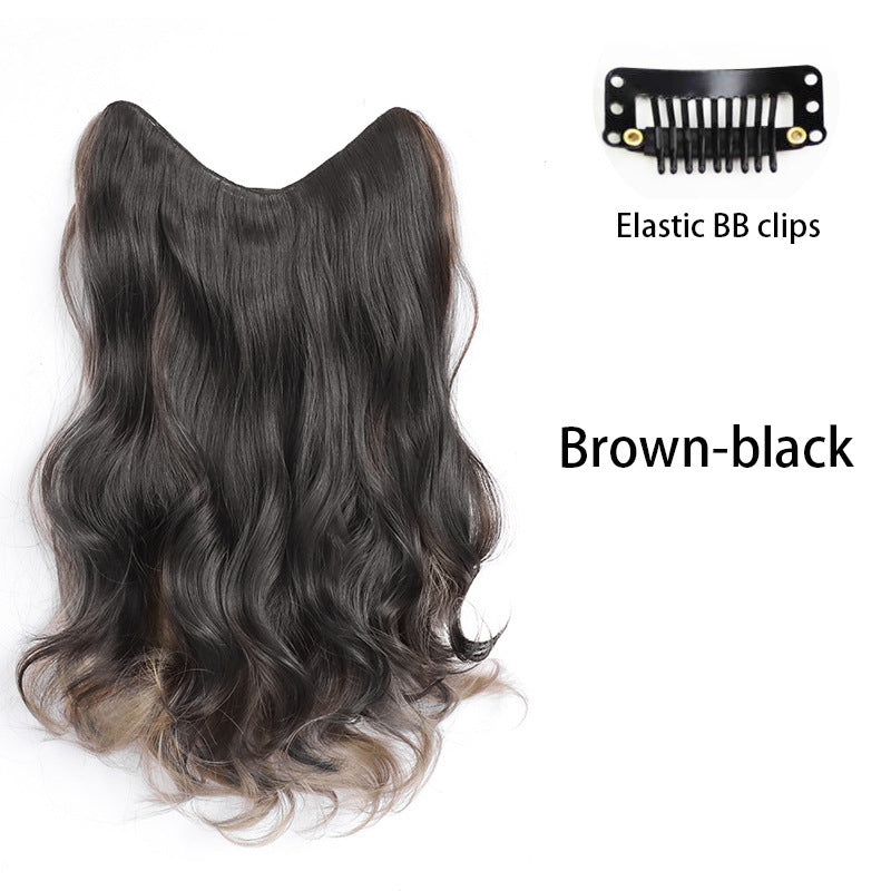White Smoke Sun-Kissed Balayage Wavy Extension - Euro Summer (One-Piece Highlight) Hair Extension