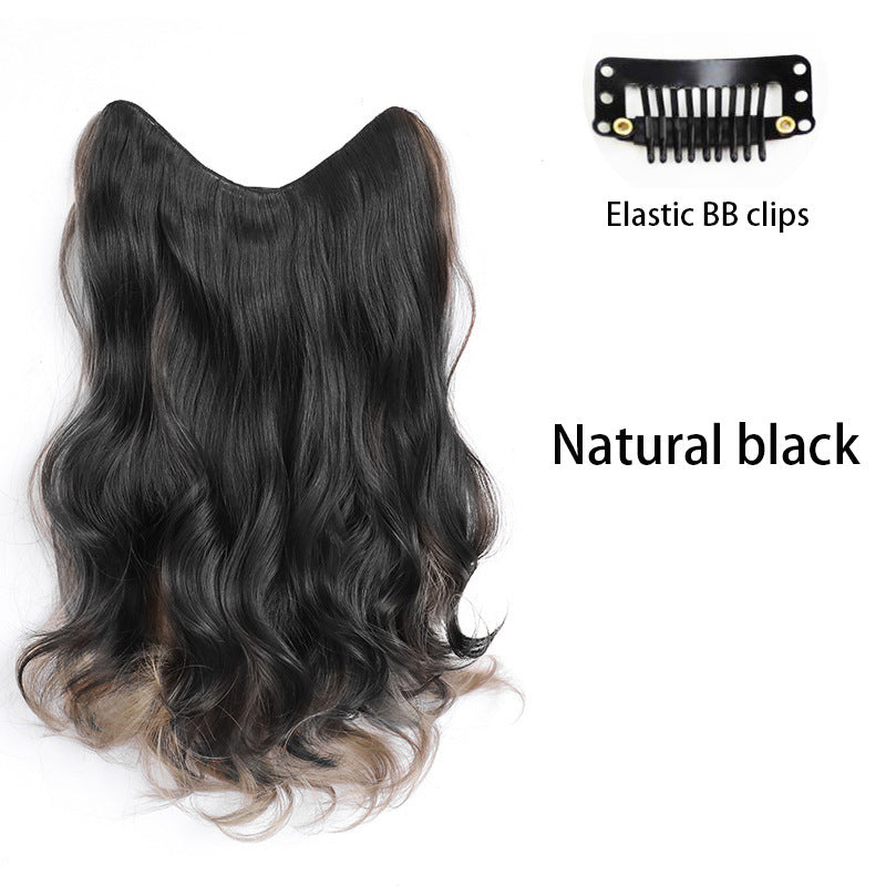 White Smoke Sun-Kissed Balayage Wavy Extension - Euro Summer (One-Piece Highlight) Hair Extension