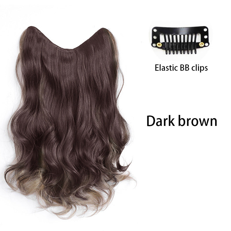 White Smoke Sun-Kissed Balayage Wavy Extension - Euro Summer (One-Piece Highlight) Hair Extension