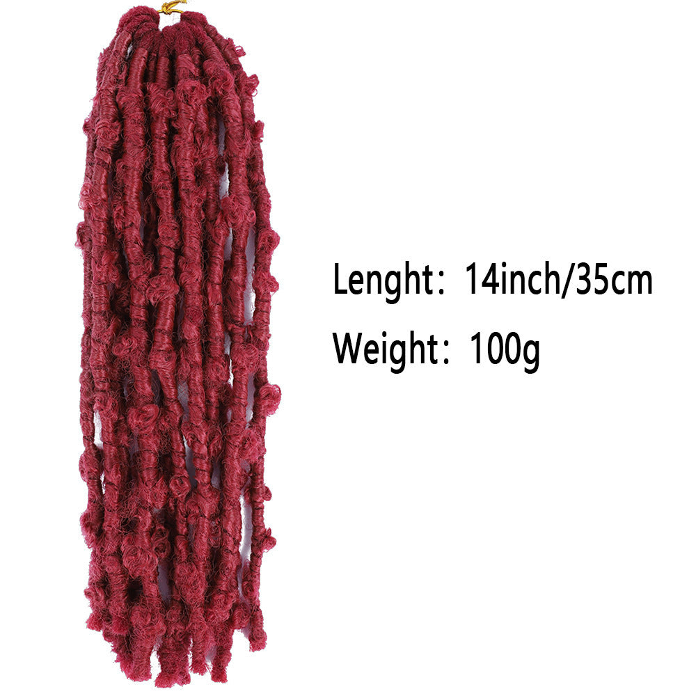White Smoke Bohemian Butterfly Locs Hair - African Heritage (12-Strand Crochet) Hair Extension