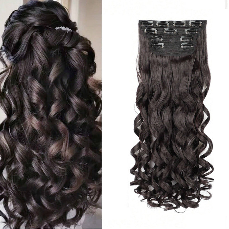 White Smoke Royal Roman Princess Curl Set - Regency Romance (4-Piece Clip-In) Hair Extension