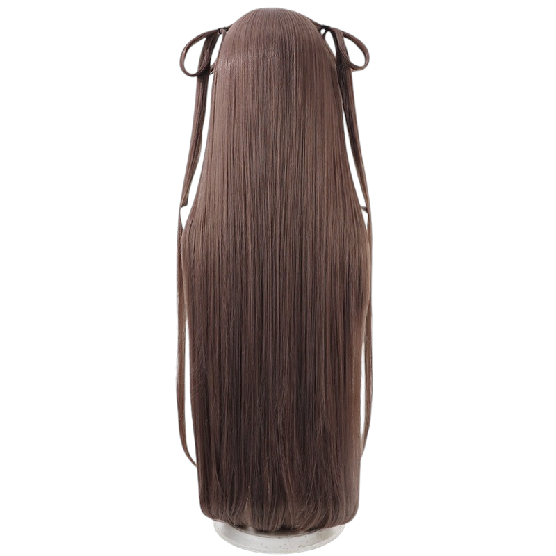 Dark Slate Gray Yukikaze Mizuki Cosplay Wig - Action Taimanin (Multi-Color Long Straight Scalp) (FEVERCOS)