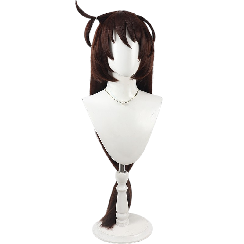 Light Gray Rikichi Yamada Cosplay Wig - Nintama Rantaro (High Ponytail) (FEVERCOS)