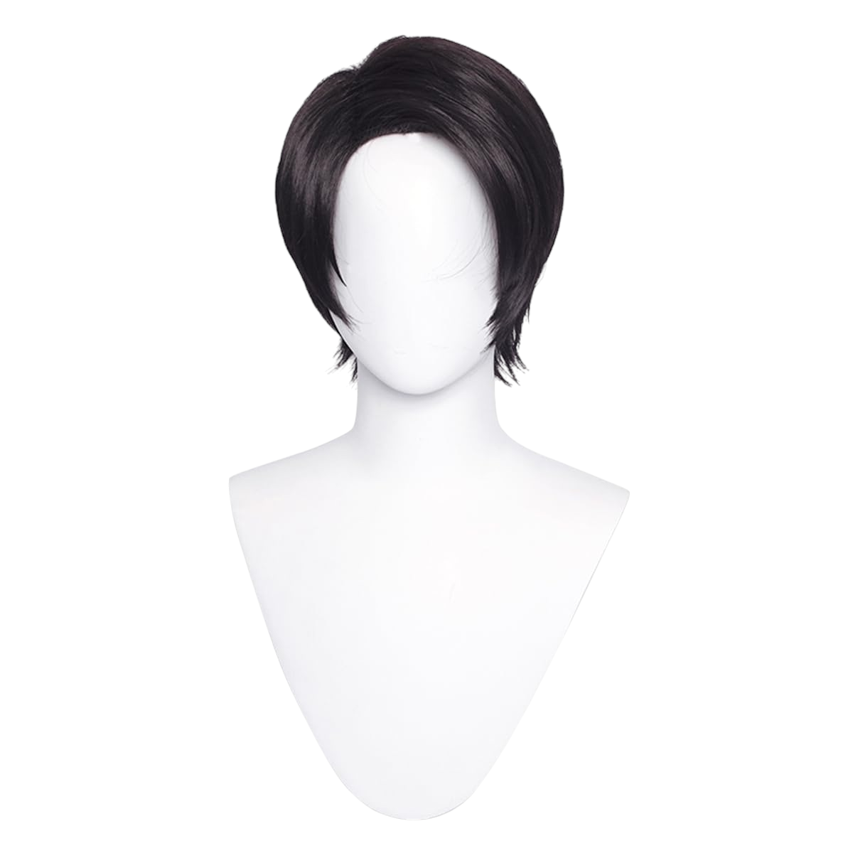 White Smoke Yuta Okkotsu Cosplay Wig - Jujutsu Kaisen (Black 3/7 Part) (FEVERCOS)