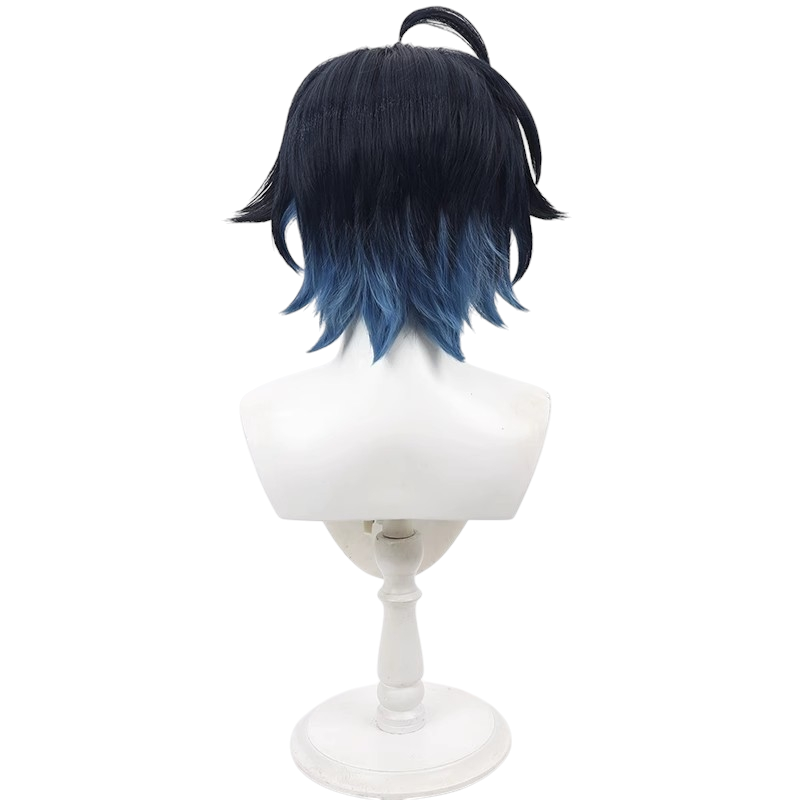 White Smoke Will Serfort Cosplay Wig - Wistoria: Wand and Sword (Gradient Teased Short) (FEVERCOS)