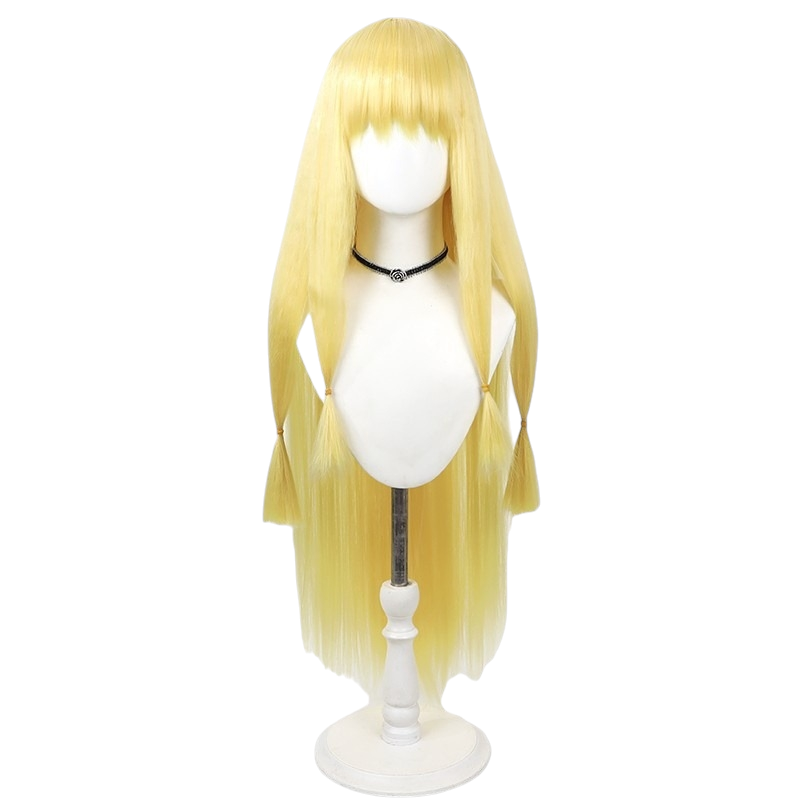 White Smoke Serie Cosplay Wig - Frieren: Beyond Journey's End (Yellow Blonde Long Loose) (FEVERCOS)