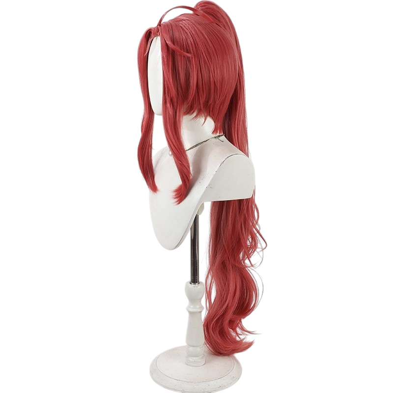 White Smoke Hanaoka Yuzu Cosplay Wig - Blue Archive (Detachable Ponytail) (FEVERCOS)