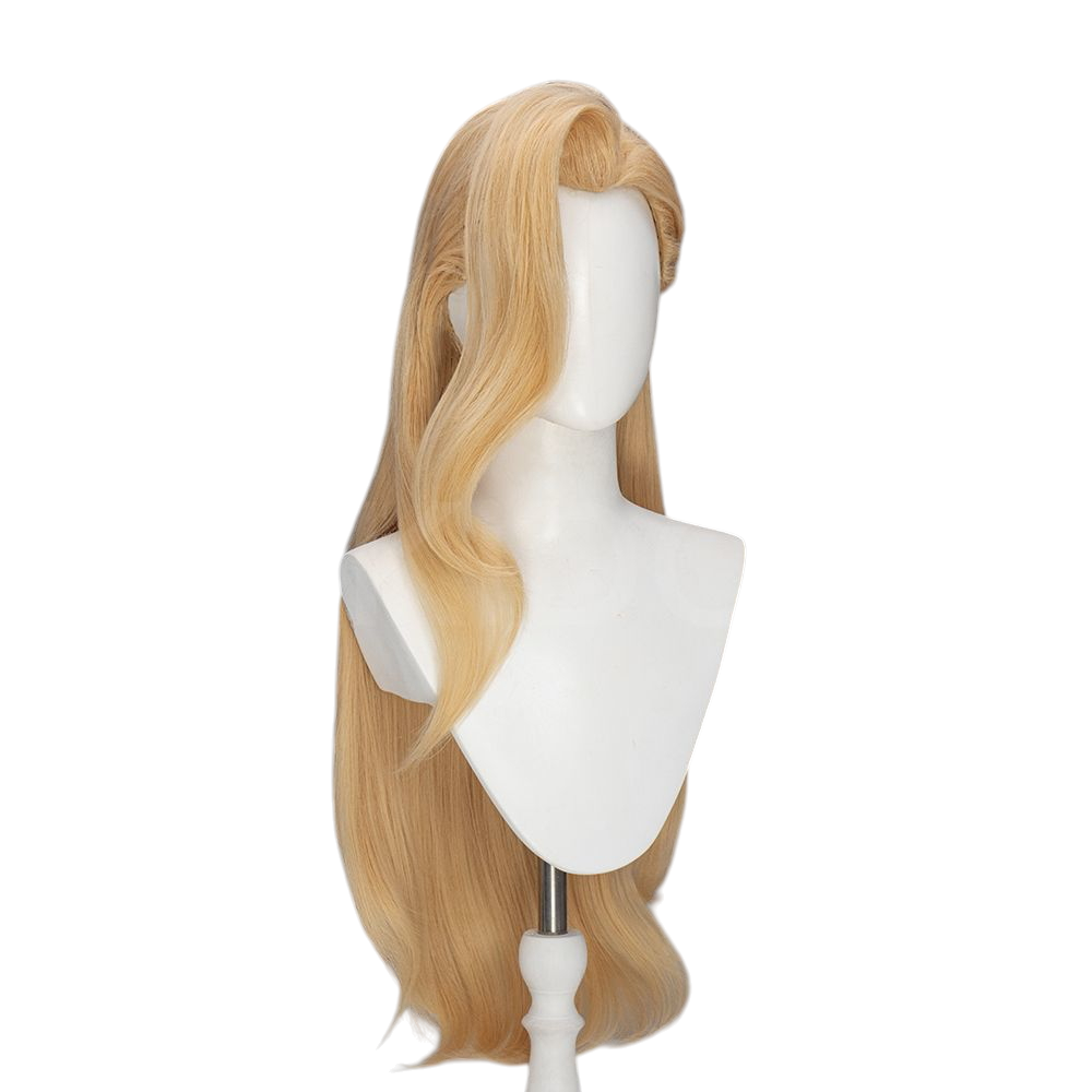 White Smoke Cloak Cosplay Wig - Marvel Rivals (80cm Black Teased Long) (FEVERCOS)