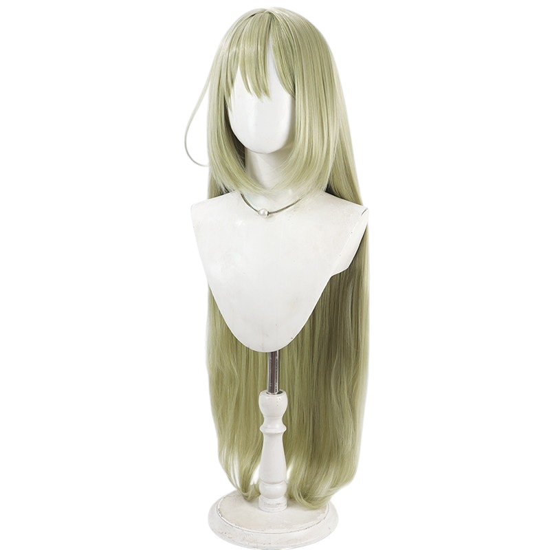 White Smoke Nichika Nanakusa Cosplay Wig - Idolmaster Shiny Colors (Long Straight Scalp) (FEVERCOS)