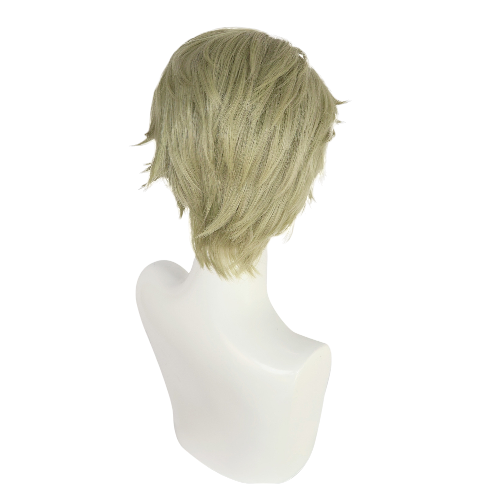 Light Gray Kento Nanami Cosplay Wig - Jujutsu Kaisen (Blonde Side Part) (FEVERCOS)