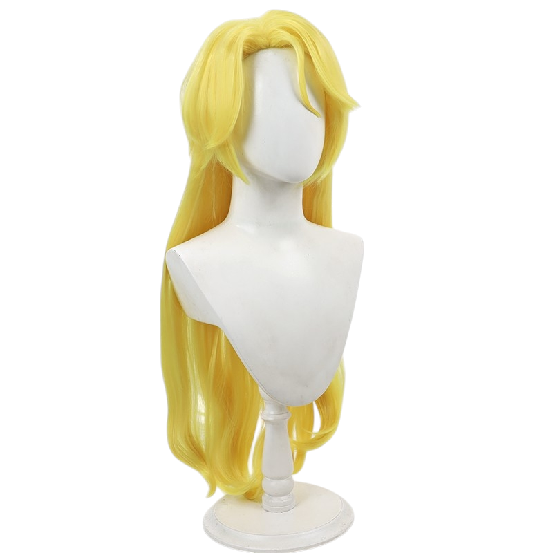 White Smoke Jugram Haschwalth Cosplay Wig - BLEACH (Blonde Long Teased) (FEVERCOS)