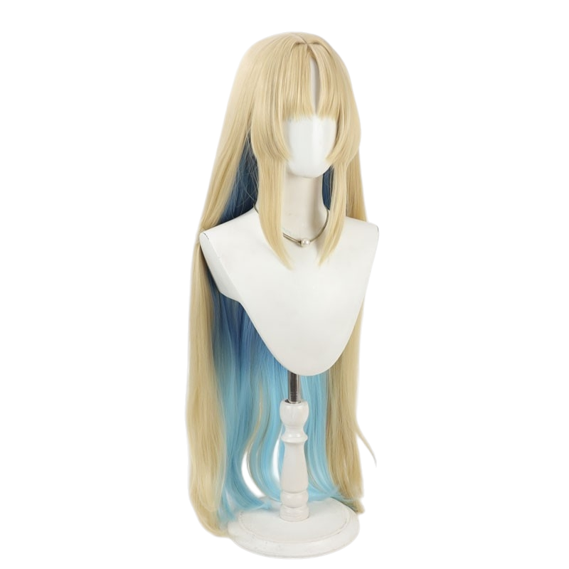 White Smoke Cartethyia (80cm Gradient) Cosplay Wig - Wuthering Waves (Long Gradient Scalp) (FEVERCOS)
