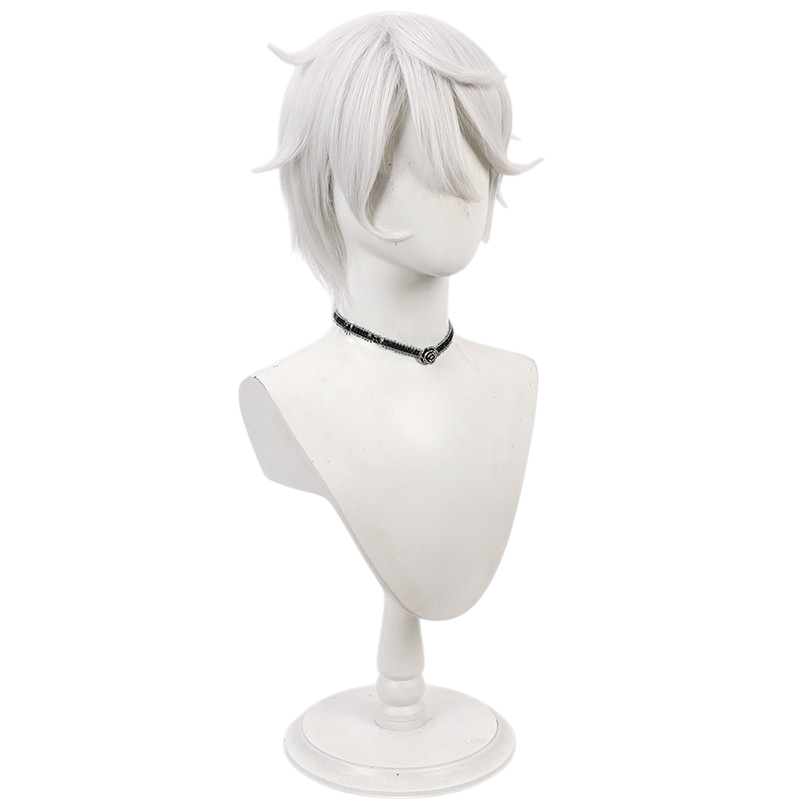 White Smoke Sett Cosplay Wig - Nina the Starry Bride (Teased Flipped Layers) (FEVERCOS)