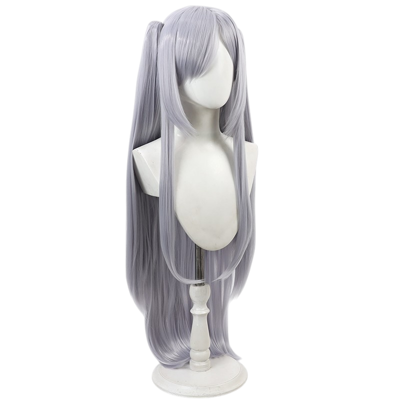 White Smoke Alexia Midgar Cosplay Wig - The Eminence in Shadow (Platinum Blonde Bob) (FEVERCOS)