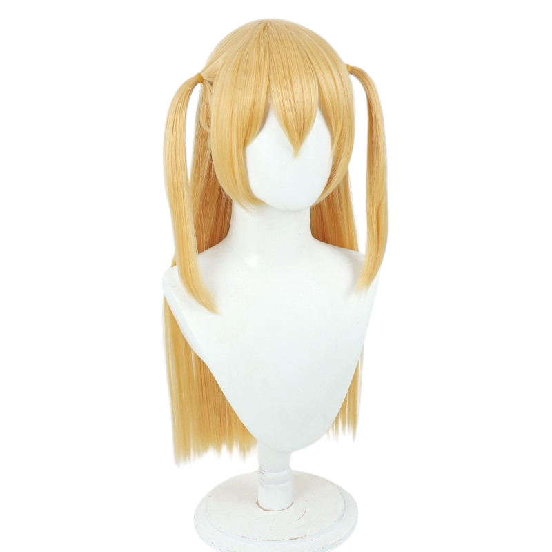 White Smoke Liliel (Lilysa Amano) Cosplay Wig - 2.5 Dimensional Seduction (Golden Yellow Scalp) (FEVERCOS)