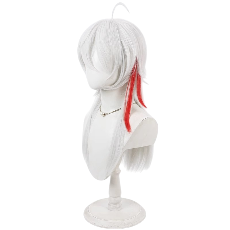 White Smoke Lynae (Variant 2) Cosplay Wig - Wuthering Waves (Long Loose Scalp Style) (FEVERCOS)