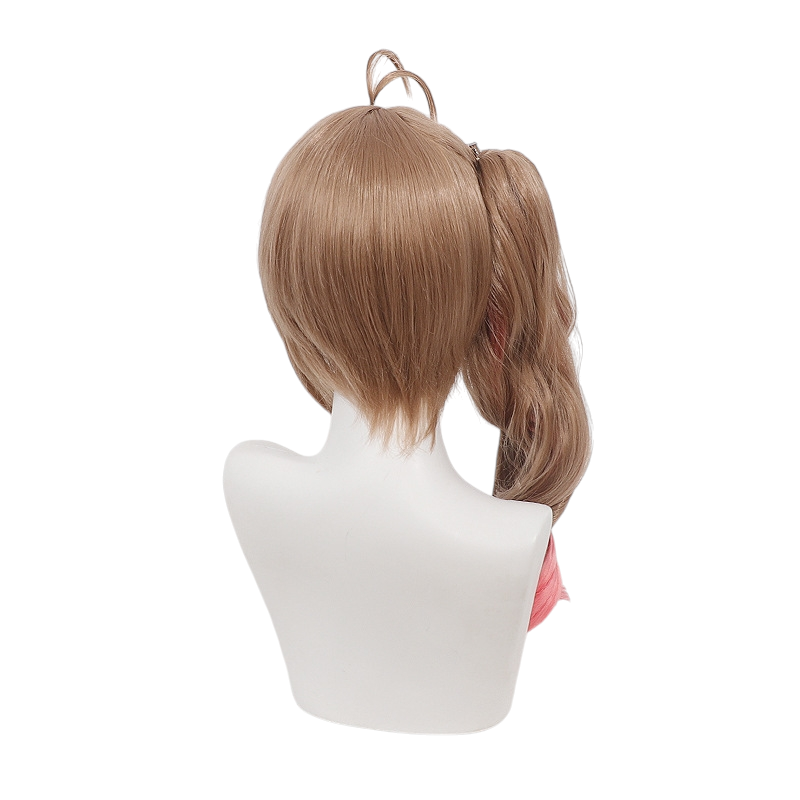 White Smoke Aldera Cosplay Wig - Arknights: Endfield (Gradient Ponytail Scalp) (FEVERCOS)