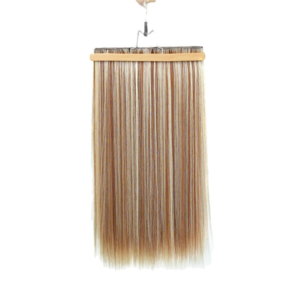 White Smoke 26-Inch Straight Clip-In Extensions - Accessory Collection (6-Piece Set) (FEVERCOS)