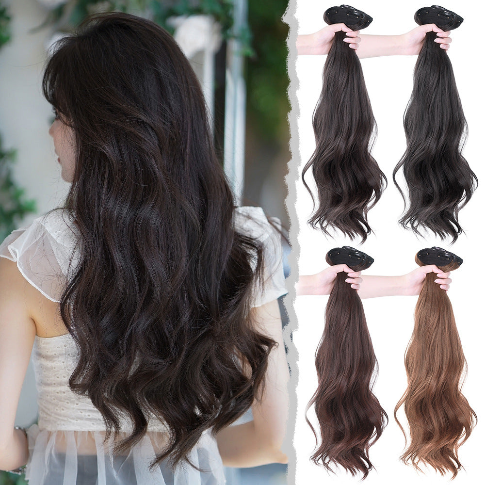 22-Inch Wavy Hair Extensions - Accessory Collection (3-Piece Set) (FEVERCOS)
