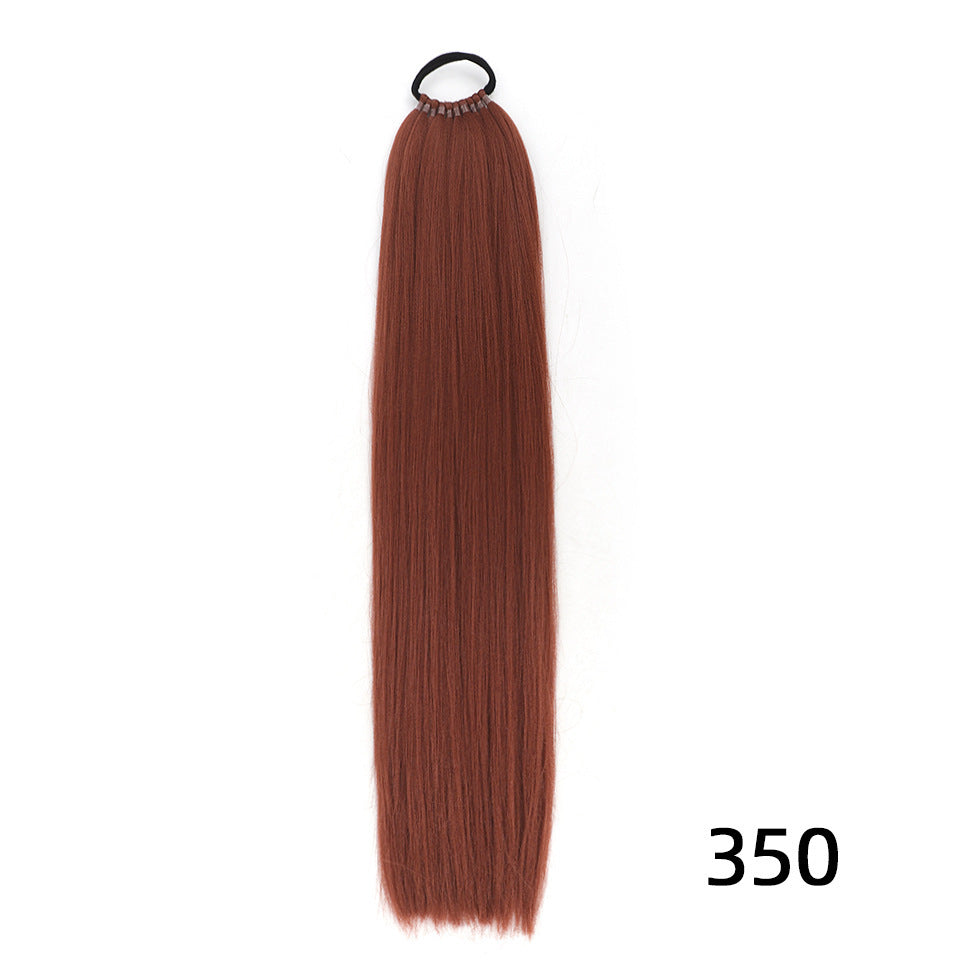 White Smoke Ultra-Long Straight Ponytail Extension - Runway Collection (18-32 Inch Lengths) (FEVERCOS) Hair Extension
