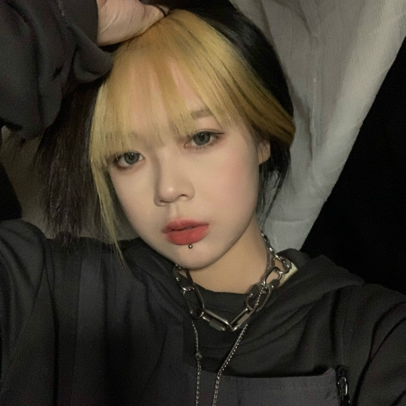 Flaxen Blonde Air Bangs Clip-In - K-Pop Starlet Collection (Invisible Hairline) (FEVERCOS) Hair Extension
