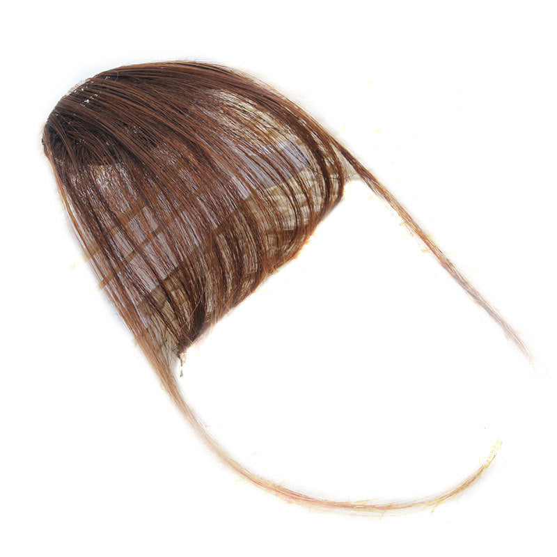 Classic Synthetic Air Bangs - Everyday Essentials (Invisible Clip-In) (FEVERCOS) Hair Extension