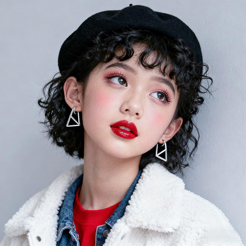Fluffy Wool Curl Bangs - Lolita & Subculture (Curly Front Fringe) (FEVERCOS) Hair Extension