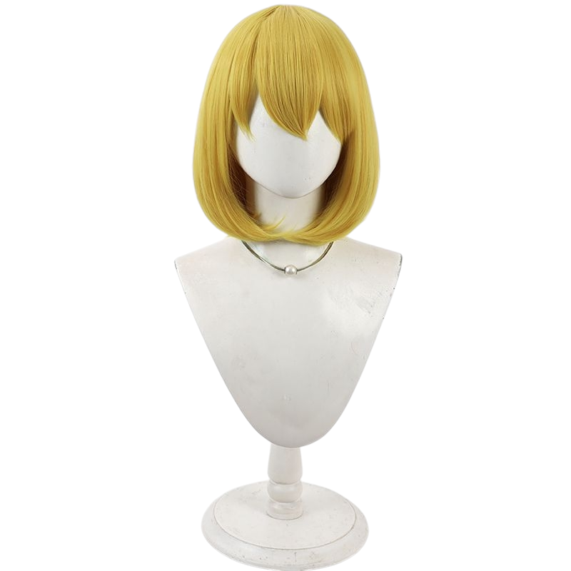 White Smoke Carrot Cosplay Wig - One Piece (Pale Blonde Bob Scalp) (FEVERCOS)