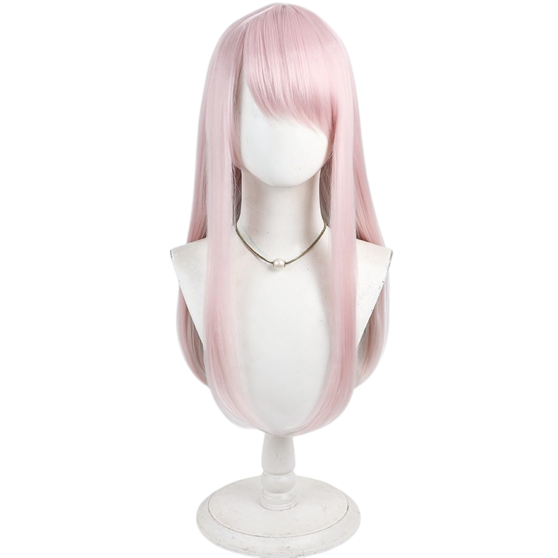 White Smoke Neon Cosplay Wig - Goddess of Victory: NIKKE (Two-Tone Under-Dye Grey Scalp) (FEVERCOS)