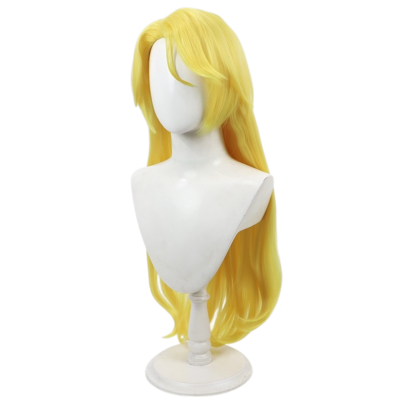 White Smoke Jugram Haschwalth Cosplay Wig - BLEACH (Blonde Long Teased) (FEVERCOS)