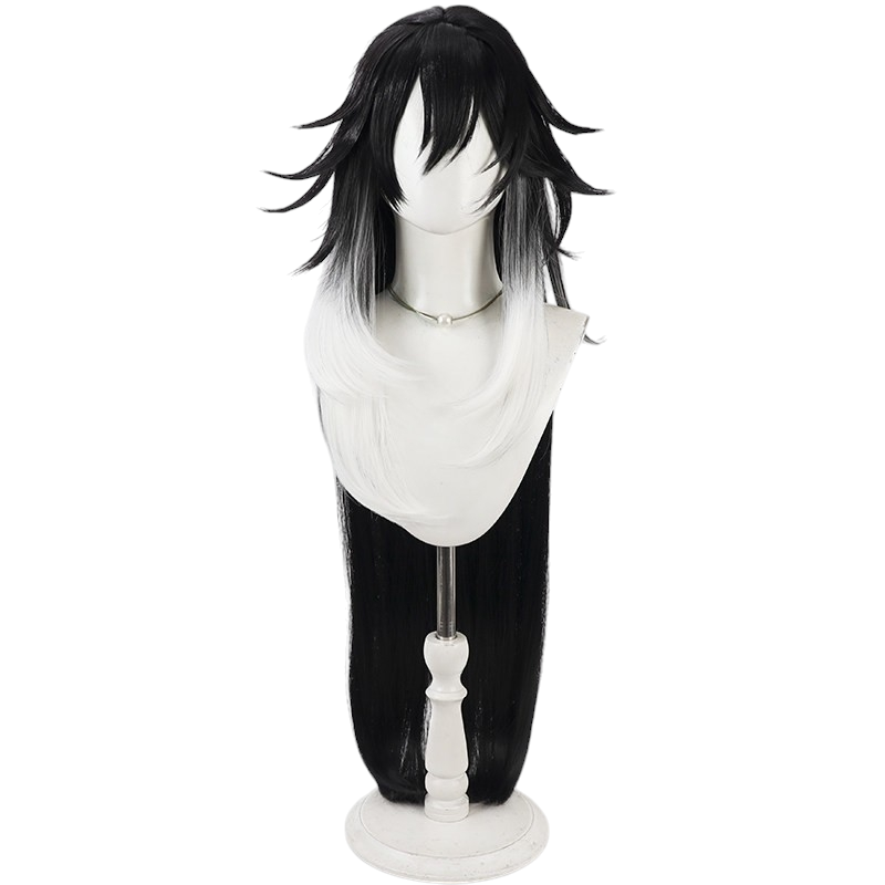 White Smoke Ramcha (Bushitu) Cosplay Wig - Honkai: Star Rail (Gradient Scalp Style) (FEVERCOS)