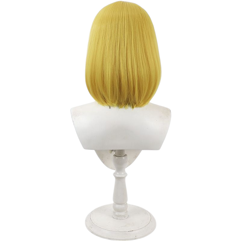 White Smoke Carrot Cosplay Wig - One Piece (Pale Blonde Bob Scalp) (FEVERCOS)