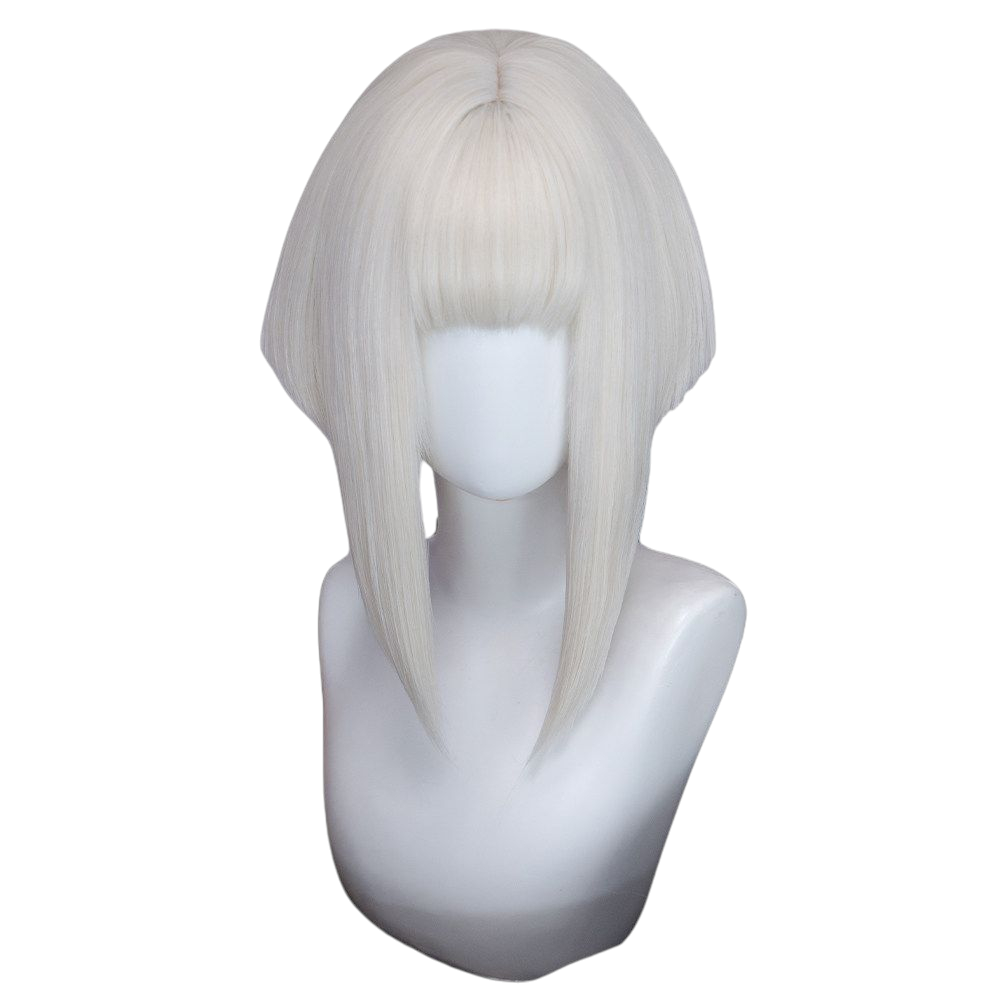 White Smoke Hyo Cosplay Wig - Gachiakuta (Custom Color Short Scalp) (FEVERCOS)