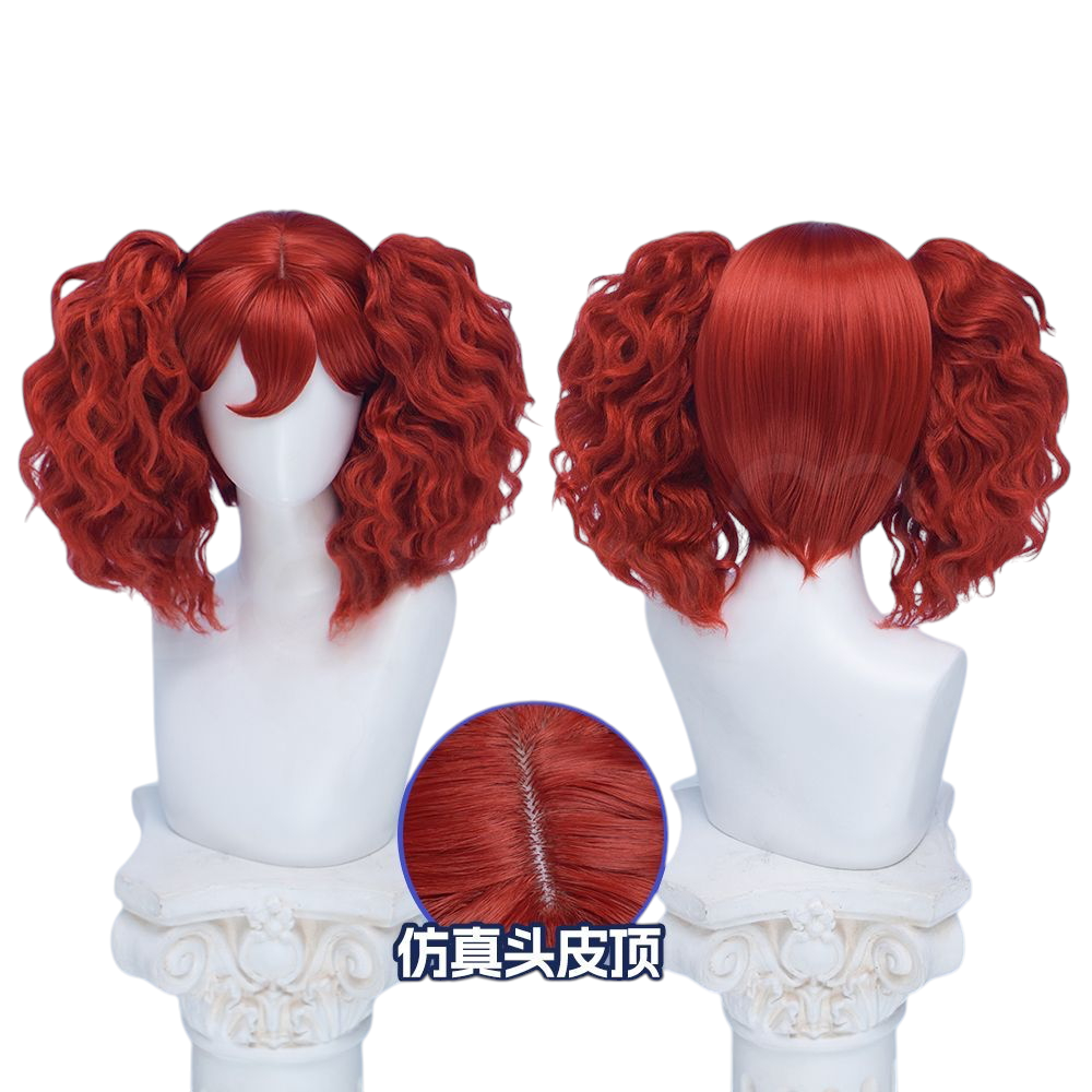 White Smoke Rein / Fine Cosplay Wig - Twin Princess of Wonder Planet (Detachable Ponytail Scalp) (FEVERCOS)