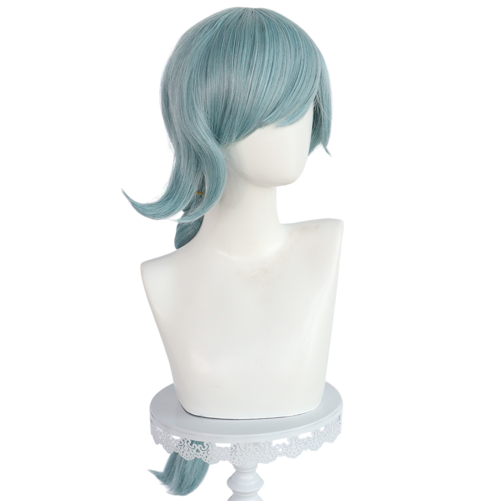 Light Gray Fubuki Clockford Cosplay Wig - Rain Code (Blonde Drills) (FEVERCOS)