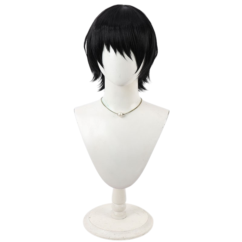White Smoke Shizuka Kuze Cosplay Wig - Takopi's Original Sin (Black Scalp) (FEVERCOS)
