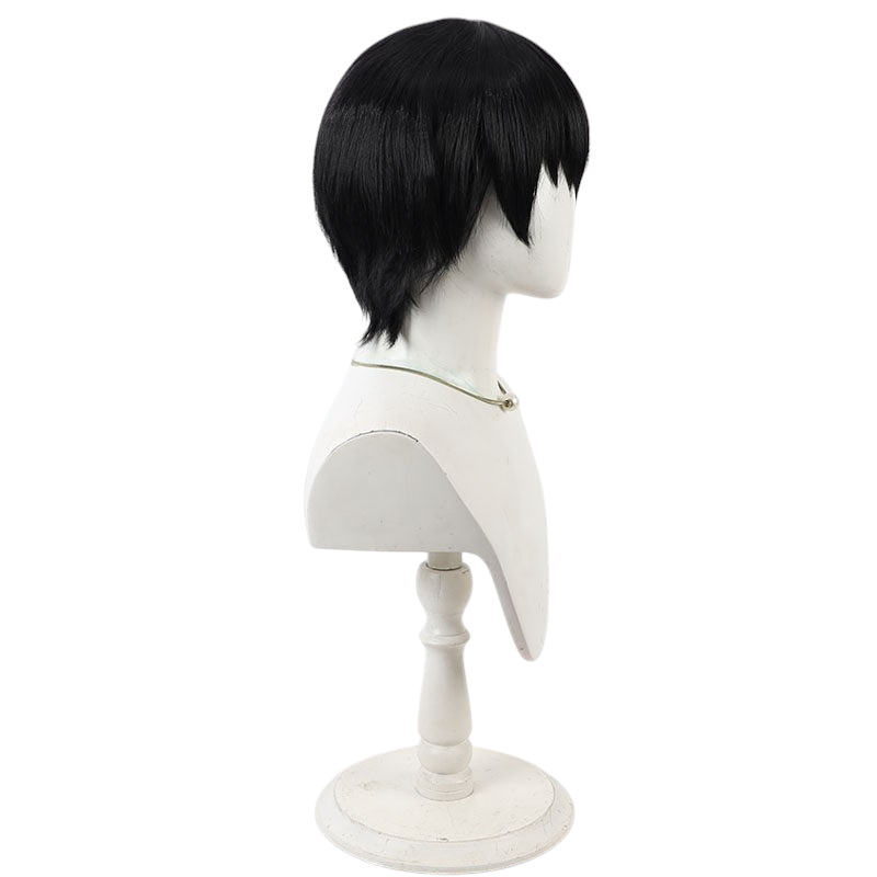 White Smoke Shizuka Kuze Cosplay Wig - Takopi's Original Sin (Black Scalp) (FEVERCOS)