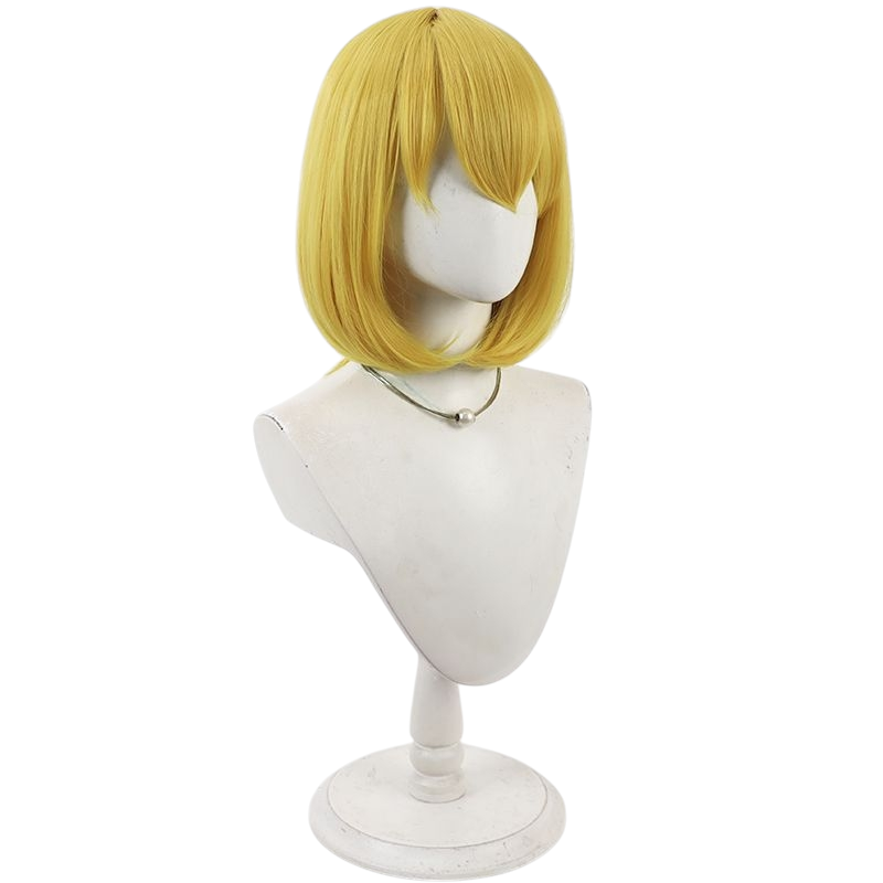 White Smoke Carrot Cosplay Wig - One Piece (Pale Blonde Bob Scalp) (FEVERCOS)