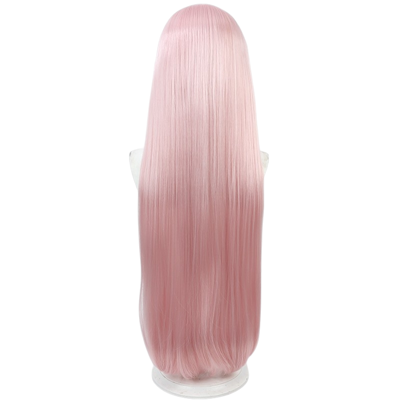 White Smoke Nina Cosplay Wig - Nina the Starry Bride (Pink Long Loose Scalp) (FEVERCOS)