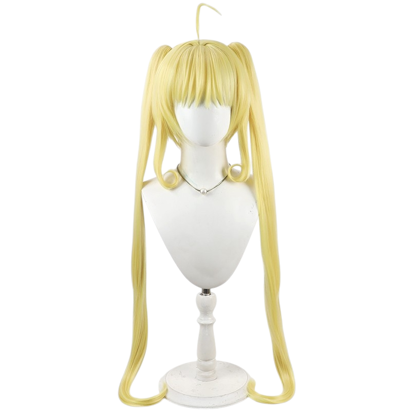 White Smoke Lucia Nanami Cosplay Wig - Mermaid Melody Pichi Pichi Pitch (Detachable Ponytails) (FEVERCOS)