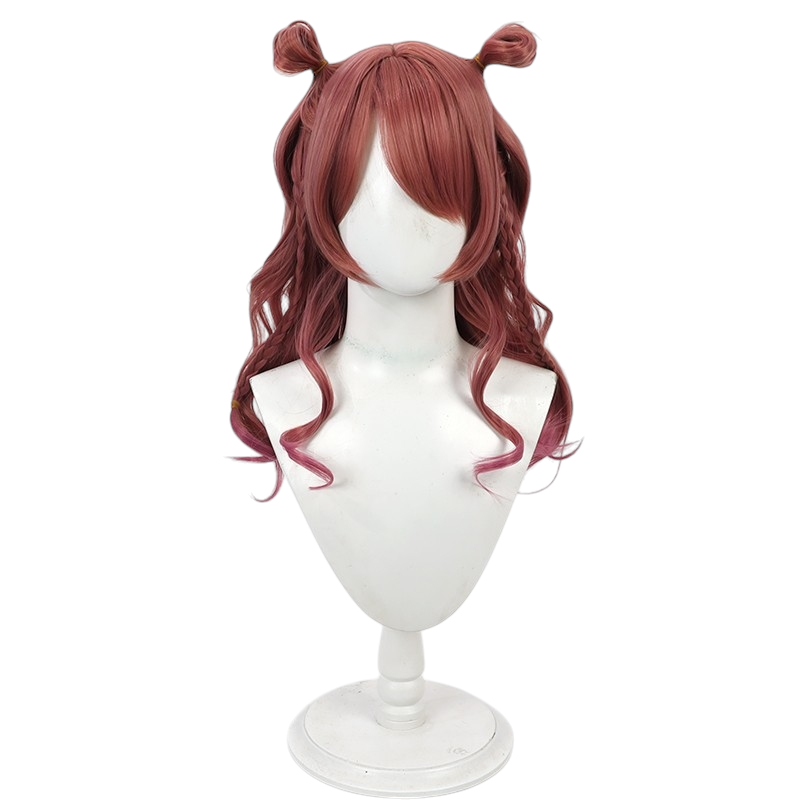 White Smoke Saki Hanami (Gradient Integrated Braid Ver.) Cosplay Wig - Gakuen Idolmaster (FEVERCOS)