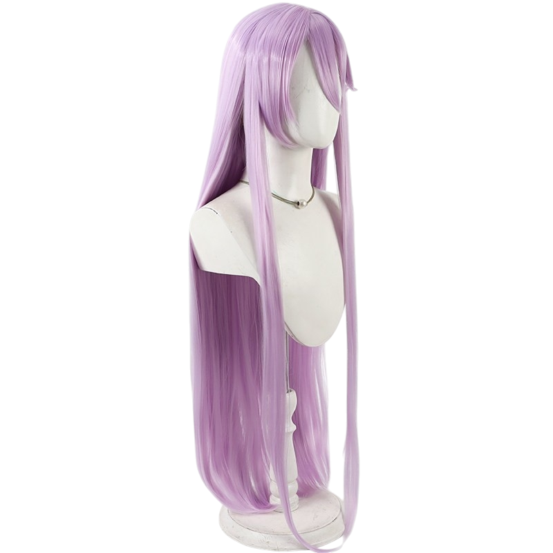 White Smoke Yuri Tsukikage (Cure Moonlight) Cosplay Wig - HeartCatch PreCure! (Purple Swept) (FEVERCOS)