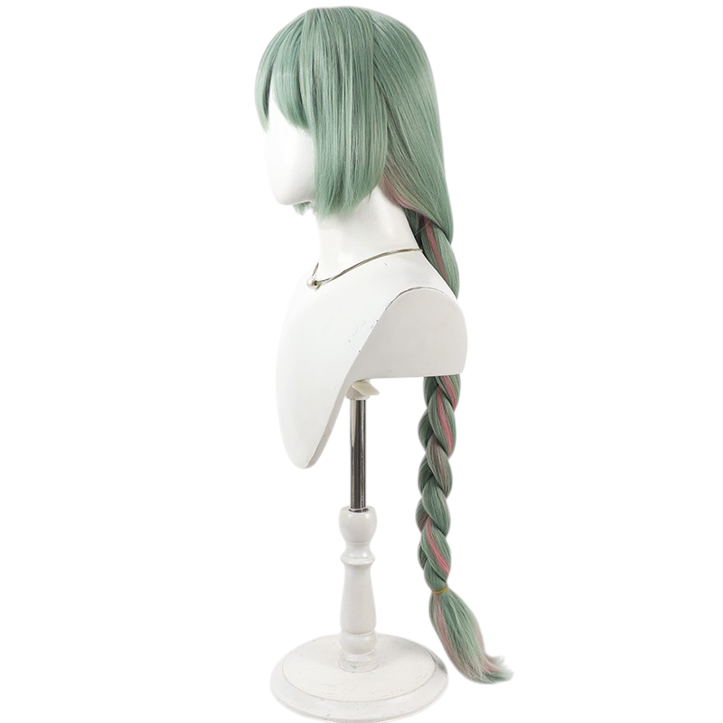 White Smoke Phrolova (Thick Braid) Cosplay Wig - Wuthering Waves (Crimped Thick Braid Scalp) (FEVERCOS)